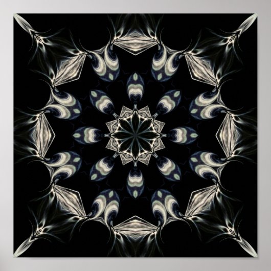 elegant Mandala Poster (Vorne)