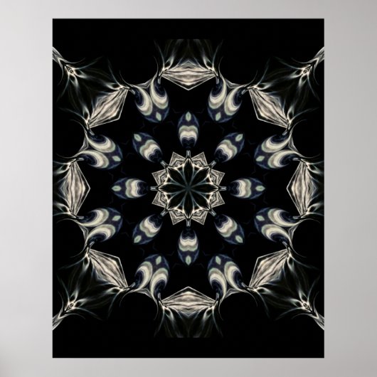 elegant Mandala Poster (Vorne)