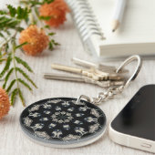 elegant Mandala Schlüsselanhänger (Vorderseite rechts)