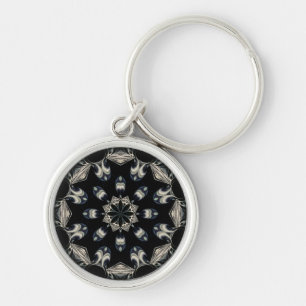 elegant Mandala Schlüsselanhänger