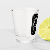 elegant Mandala Schnapsglas (Links)