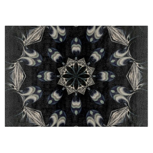 elegant Mandala Schneidebrett (Vorderseite)