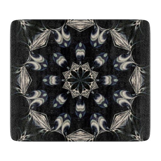 elegant Mandala Schneidebrett (Vorderseite)