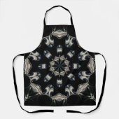 elegant Mandala Schürze (Vorderseite)