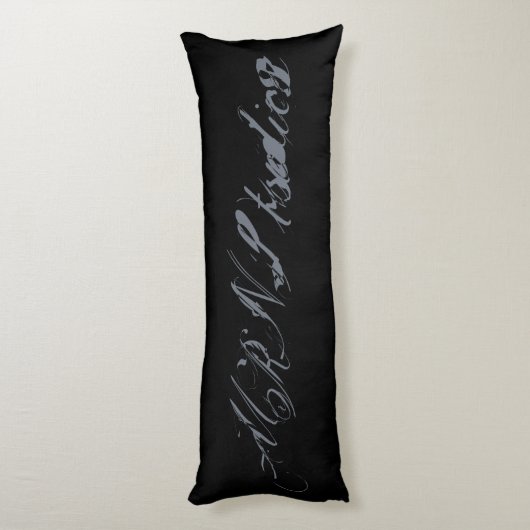 elegant Mandala Seitenschläferkissen (Rückseite (Vertikal))