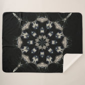 elegant Mandala Sherpadecke (Vorderseite (Horizontal))