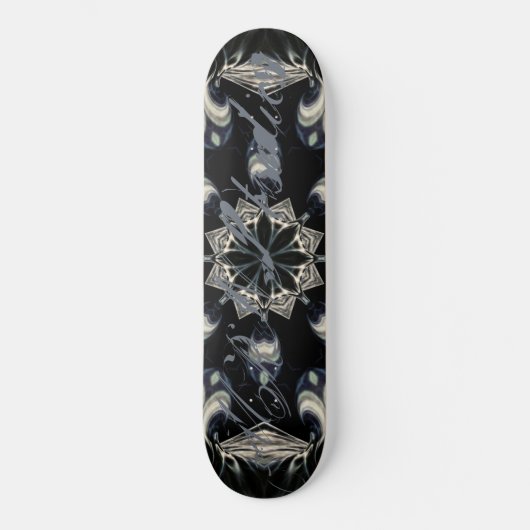 elegant Mandala Skateboard (Vorderseite)