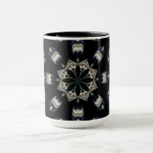 elegant Mandala Tasse (Zentrum)