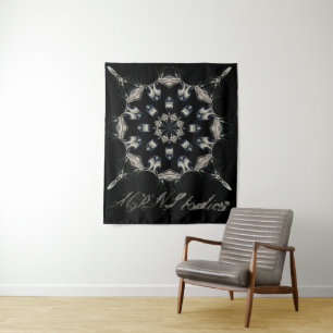 elegant Mandala Wandteppich