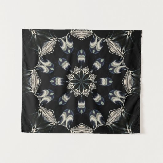 elegant Mandala Wandteppich (Vorderseite (Horizontal))