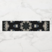 elegant Mandala Wasserflaschenetikett (Einzelnes Label)