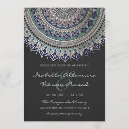Elegant Mandala Wedding Einladungen
