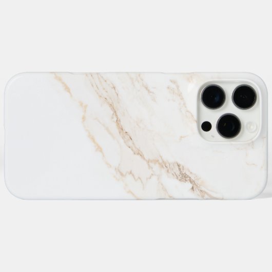 Elegant Marble Case-Mate iPhone Hülle (Rückseite (Horizontal))