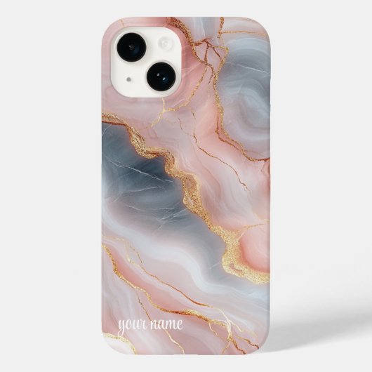 Elegant Marble Case-Mate iPhone Hülle (Rückseite)