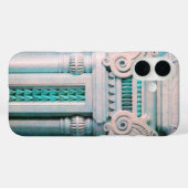 ELEGANT MARBLE COLUMN, PINK BLUE INNENDESIGN Case-Mate iPhone HÜLLE (Rückseite (Horizontal))