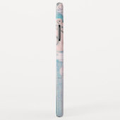 ELEGANT MARBLE COLUMN, PINK BLUE INNENDESIGN Case-Mate iPhone HÜLLE (Hinten/Rechts)