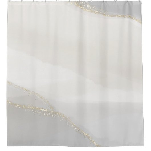 Elegant Marble Duschvorhang (Vorderseite)