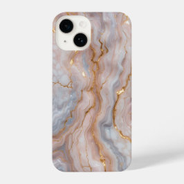 Elegant Marble iPhone14 Case with Gold Veins  iPhone 14 Hülle