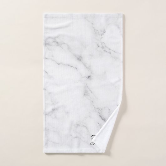 Elegant Marble Mrs. Brautparty Gift Badhandtuch Set (Handtuch)