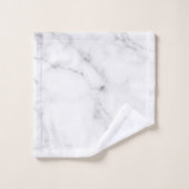 Elegant Marble Mrs. Brautparty Gift Badhandtuch Set (Waschlappen)