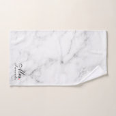 Elegant Marble Mrs. Brautparty Gift Badhandtuch Set (Handtuch)