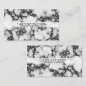 Elegant Marble Visitenkarte (Vorne/Hinten)