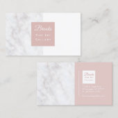 Elegant Marble Visitenkarte (Vorne/Hinten)