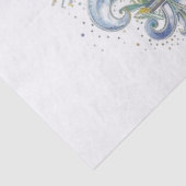 Elegant Mardi Gras Colors Decoupage Seidenpapier (Ausschnitt)