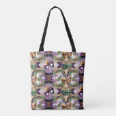 Elegant Mardi Gras Masks Tasche (Rückseite)