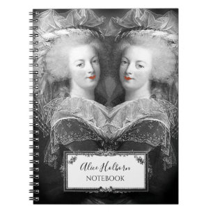Elegant, Marie Antoinette personalisiert Notizblock