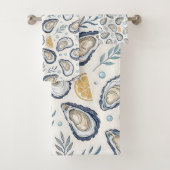 Elegant Marine Oysters Badhandtuch Set (Insitu)
