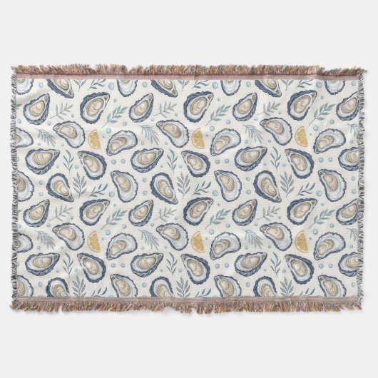 Elegant Marine Oysters Decke (Vorderseite)