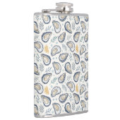 Elegant Marine Oysters Flachmann (Rechts)