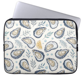 Elegant Marine Oysters Laptopschutzhülle