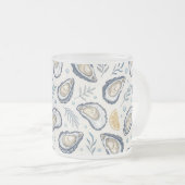 Elegant Marine Oysters Mattglastasse (VorderseiteRechts)