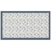 Elegant Marine Oysters Tischdecke (Vorderseite (Horizontal))