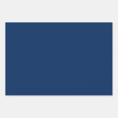 Elegant marinebräu rot massiv schlicht modern geschenkpapier set (Vorderseite)