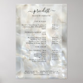 Elegant, Marmor, Salon, Preisliste Poster (Vorne)