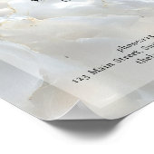 Elegant, Marmor, Salon, Preisliste Poster (Ecke)