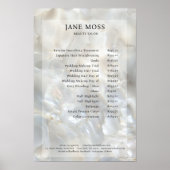 Elegant, Marmor, Salon, Preisliste Poster (Vorne)