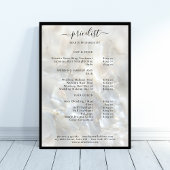 Elegant, Marmor, Salon, Preisliste Poster