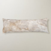 Elegant marmoriert seitenschläferkissen (Rückseite)