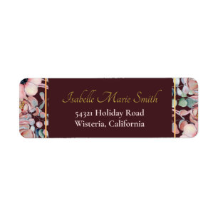 Elegant Marsala Blush Anemone Blume Hochzeit