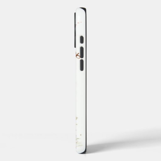 Elegant Martini Monogrammed Case-Mate iPhone Hülle (Rückseite / Links)