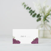 Elegant Mason Jar Guest Escort Cards Platzkarte (Stehend Vorderseite)