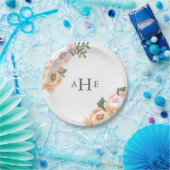 Elegant Mason Jar Wedding Pappteller (Party)