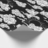 Elegant Matte Wrapping Paper Geschenkpapier (Ecke)