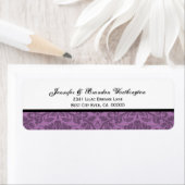 Elegant Mauve Damask Wedding (Insitu)