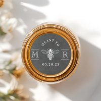 Elegant Meant to Bee Honey Gastgeschenk Hochzeit C