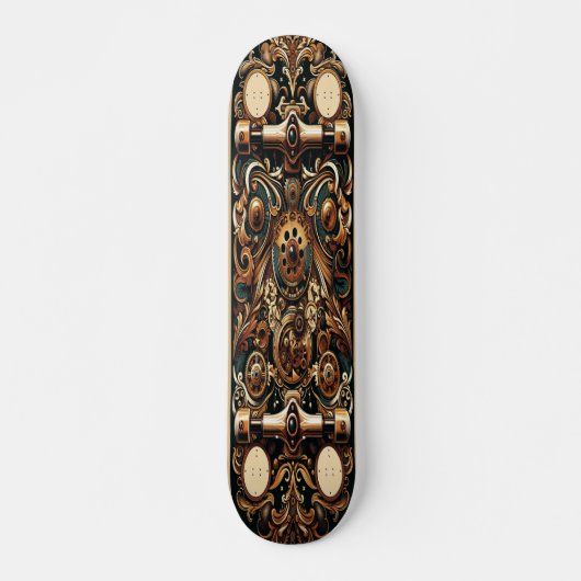 ‚Elegant Mechanica‘ Skateboard (Vorne)